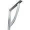 Ekena Millwork Bulwark Steel Bracket, Unfinished 2"W x 16"D x 16"H BKTM02X16X16BUCRS - alternate 1